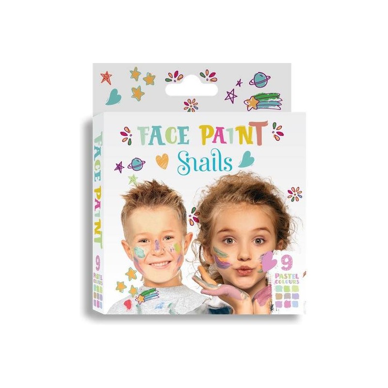 SNAILS FACE PAINT PALETTE PASTEL